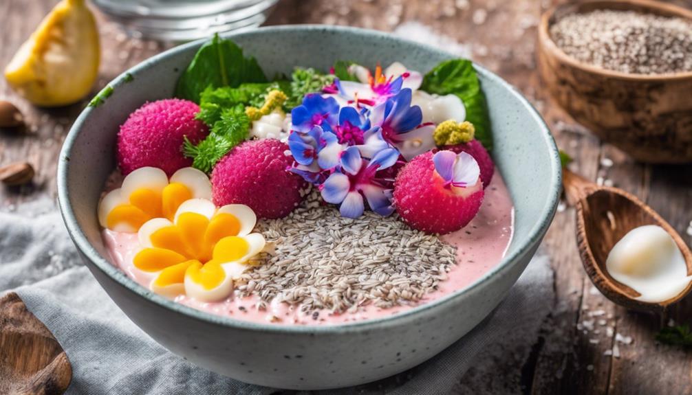 tropical smoothie bowl delight